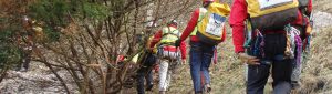 Steep ground search and rescue.