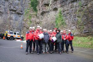 ASSAR, Cheddar Parish Council donation, Cheddar Gorge